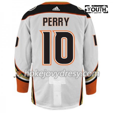 Dětské Hokejový Dres Anaheim Ducks COREY PERRY 10 Adidas Bílá Authentic